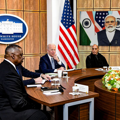 President Biden meeting with Indian Prime Minister Narendra Modi