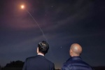Heo Tae-keun and Vipin Narang at the Minuteman III intercontinental ballistic missile test launch