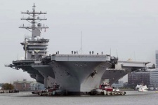 aircraft carrier USS Dwight D. Eisenhower