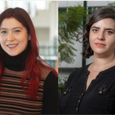 Suzanne Freemand on the left and Mariel Garcia-Montes on the right