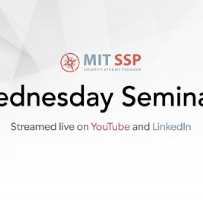 Banner announcing Wednesday seminars are streamed on Youtube and Linkedin