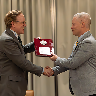 M. Taylor Fravel awarding General Timothy D. Haugh