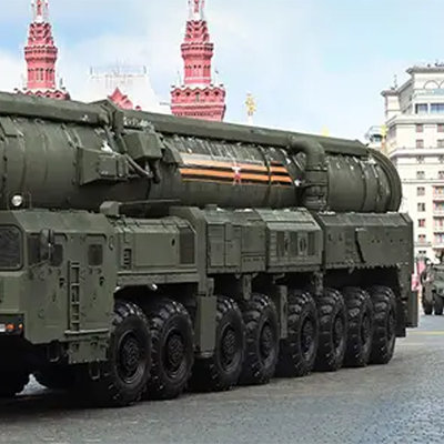 A Yars missile system in 2024, during the Military parade on Red Square dedicated to the 79th anniversary of Victory in the Second World War.