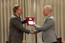 M. Taylor Fravel awarding General Timothy D. Haugh