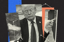 Illustration by Michaela Staton; Photo source: Reuters