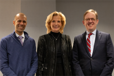 (L-R) Vipin Narang, Honorable Lisa Gordon-Hagerty, and M. Taylor Fravel